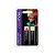Batom Fluorescente Cartela C/2 Unidades Vermelho/Amarelo 3,5g - 1 unidade - ColorMake - Rizzo Embalagens - Imagem 1