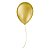 Balão de Festa Cintilante - Dourado - 25 Unidades - Balões São Roque - Rizzo - Imagem 1