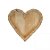 Coração de Madeira Pinus G - 1 unidade - Silva's Artesanato - Rizzo - Imagem 1