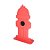 Decoração de MDF Hidrante Vermelho - 01 unidade - Rizzo Embalagens - Imagem 1