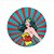 Prato Giratório Authentic Mulher Maravilha - 01 Unidade - DC Comics - Rizzo - Imagem 2