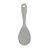 Colher Multiuso em Silicone Inteiriça com Cabo Curto 22 cm - Cinza - 1 unidade - Wellmix - Rizzo Embalagens - Imagem 1