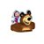 Personagem MDF P Masha e o Urso - 1 Unidade - Festcolor - Rizzo. - Imagem 1