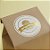Adesivo "Brigadeiro Gourmet" - Ref.2019 - Hot Stamping - Dourado - 50 unidades - Stickr - Rizzo - Imagem 1