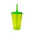 Copo de Plástico Twist Verde Fluorescente 400 mL - LSC Toys - 01 Unidade - Rizzo Embalagens - Imagem 1