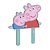 Topo Para Bolo MDF Peppa Pig - 1 Unidade - Festcolor - Rizzo Embalagens. - Imagem 1