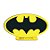 Personagem P MDF Símbolo do Batman Geek - 1 Unidade - Festcolor - Rizzo Embalagens - Imagem 1