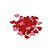 Confete de Pétalas de Coração Vermelho e Rosa em Papel de Seda 150 g - 1 unidade - Cromus - Rizzo Embalagens - Imagem 1