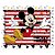 Painel Plástico Decorativo - Festa Mickey Mouse - 1 unidade - Regina Festas - Rizzo - Imagem 1