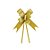 Laço Pronto Liso Ouro - 1 Unidade - Cromus - Rizzo Embalagens - Imagem 1