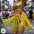 Saia Havaiana - Adereço de Carnaval  - Amarelo - 40cm - Mod:467 - 01 unidade - Rizzo - Imagem 1