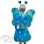 Kit Fantasia Carnaval - Borboleta - Tiara Led - Azul - Mod:638 - 01 unidade - Rizzo - Imagem 2