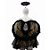 Kit Fantasia Carnaval - Anjo - Preto - Mod:607 - 01 unidade - Rizzo - Imagem 2