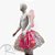 Kit Fantasia Infantil Carnaval - Borboleta - Rosa Pink - Mod:582 - 01 unidade - Rizzo Embalagens - Imagem 1