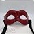 Máscara de Carnaval Veneziana - Ref:H17 - Vermelho - 01 unidade - Rizzo - Imagem 2
