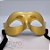 Máscara de Carnaval Veneziana - Ref:H17 - Dourado - 01 unidade - Rizzo - Imagem 2