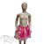 Saia Infantil Cetim - Pink com Tule Furta cor - Mod:580 - 01 unidade - Rizzo Embalagens - Imagem 1