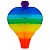 Balão Carrapeta 680 MM - Enfeite Papel de Seda - Colmeia - 1 Unidade - Girotoy - Rizzo - Imagem 1