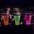 Copo Shot Neon Fluorescente em Vidro Fosco - Roxo - 60 mL - 1 unidade - AllMix - Rizzo - Imagem 3