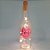 Garrafa Long Neck de Vidro com Rolha LED - Love - 01 unidade - Rizzo Embalagens - Imagem 2