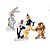 Silhuetas Decorativas Looney Tunes Sortidas - 4 Unidades - Cromus - Rizzo Embalagens - Imagem 1
