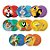 Prato Redondo Looney Tunes - 8 Unidades - Cromus - Rizzo Embalagens - Imagem 1