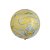 Balão Redondo Marmorizado Amarelo - 1 unidade - 62cm (24'') - Balões São Roque - Rizzo Embalagens - Imagem 1