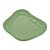Bandeja Orgânica  - 13x10cm -  Verde Menta - 1 unidade - Só Boleiras - Rizzo Embalagens - Imagem 1