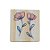 Carimbo de Madeira Artesanal - Flores Vermelhas - Cod.RI-156 - Rizzo - 1 unidade - Rizzo Embalagens - Imagem 2