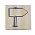 Carimbo de Madeira Artesanal - Placa Decorativa - Cod.RI-150 - Rizzo - 1 unidade - Rizzo Embalagens - Imagem 2