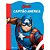 Livro ilustrado - Capitão América - 1 unidade - Marvel - Rizzo Embalagens - Imagem 1