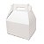 Caixa Sacolinha S11 (15,9cm x 17cm x 10,2cm) Branca 10 unidades Assk Rizzo Embalagens - Imagem 1