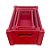 Caixote de Madeira Tradicional Vermelho - 01 unidade - Cromus - Rizzo - Imagem 3