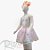 Kit Fantasia Infantil Carnaval - Sereia - Rosa bebê - Mod:582 - 01 unidade - Rizzo Embalagens - Imagem 1