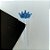 Pick Decorativo - Coroa Azul Claro - 10 unidades - Nelyzoca - Rizzo Embalagens - Imagem 1