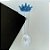 Colher Decorativa - Coroa Azul Claro - 10 unidades - Nelyzoca - Rizzo Embalagens - Imagem 1
