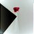 Pick Decorativo - Rosa Vermelha - 10 unidades - Nelyzoca - Rizzo Embalagens - Imagem 1