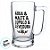 Caneca de Cerveja Happy Beer - 340ml - Água & Malte - 1 unidade - Allmix - Rizzo - Imagem 2