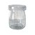 Pote de Vidro com Tampa de Plástico Transparente - 100ml - 7x5cm - 1 unidade - Rizzo - Imagem 1