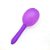 Maracá de Plastico Roxo - 1 unidade - Rizzo - Imagem 1