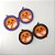 Óculos Abóbora Halloween - 10 unidades - Festachic - Rizzo Embalagens - Imagem 1