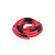 Cobra Redonda de Borracha Cor Vermelho e Preto - 1 Unidade - Rizzo Embalagens - Imagem 2