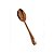 Colher de Plástico Sobremesa Metalizada Bronze - 14cm - 8 Unidades - Cromus - Rizzo - Imagem 1