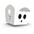 Cestinha Mini Cachepot para Doces e Lembrancinhas Halloween - "Fantasminha" - 10 unidades - Ideia - Rizzo Embalagens - Imagem 1