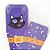 Caixa Cone para Doces e Lembrancinhas Halloween Roxa - "Magia e Gatinho" - 10 unidades - Ideia - Rizzo Embalagens - Imagem 1