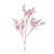 Galhos Grandes - Folhas Glitter - Rose - 1 unidade - Cromus - Rizzo Embalagens - Imagem 1