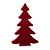 Árvore Decorativa - Vermelho - 14 x 22cm - Cod.MD480 - 1 unidade - Rizzo Embalagens - Imagem 2