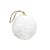 Bola Decorativa - Branca - 10cm - Cod.BD988 - 3 unidades - Rizzo Embalagens - Imagem 4