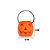 Cesta Abobora Kids de Halloween - 1 Unidade - Rizzo Embalagens - Imagem 2