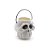 Cesta Cabeça de Esqueleto Kids Branca - 1 Unidade - Rizzo Embalagens - Imagem 1